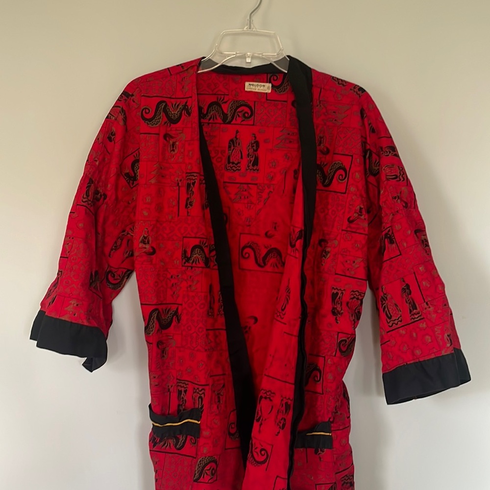 VTG 1950s Weldon Kimono Robe